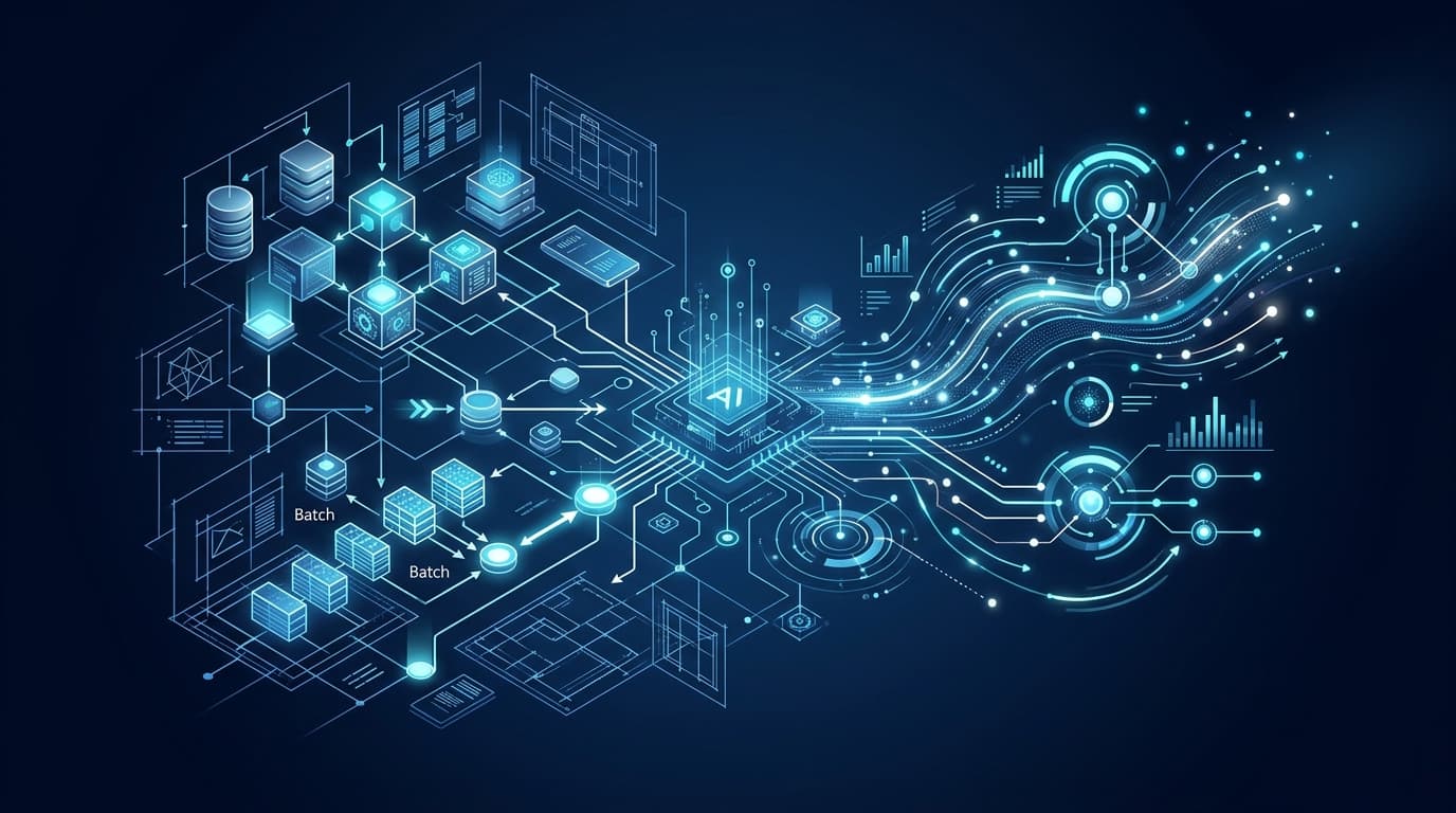 Batch Processing vs Stream Processing in AI Agent Architectures